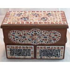 Mosaic Box with Drawers